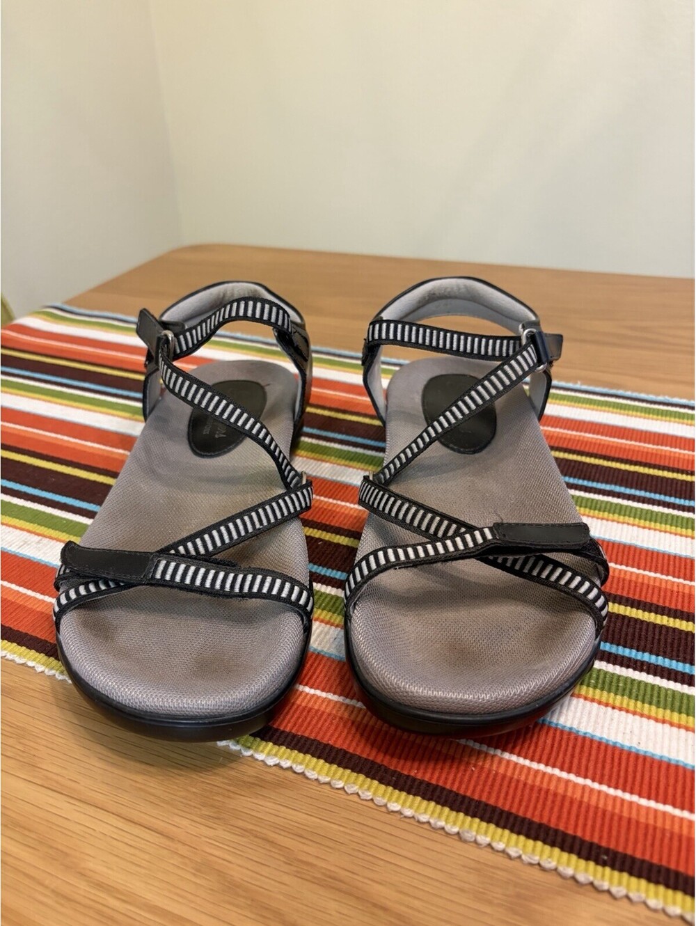 Sandbagged Galia Women’s 10 Golf Sandals Gray &Black Mexico